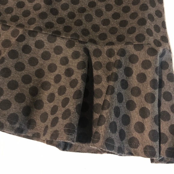 Gray Polka Dot Skirt 💕 - Picture 2 of 7